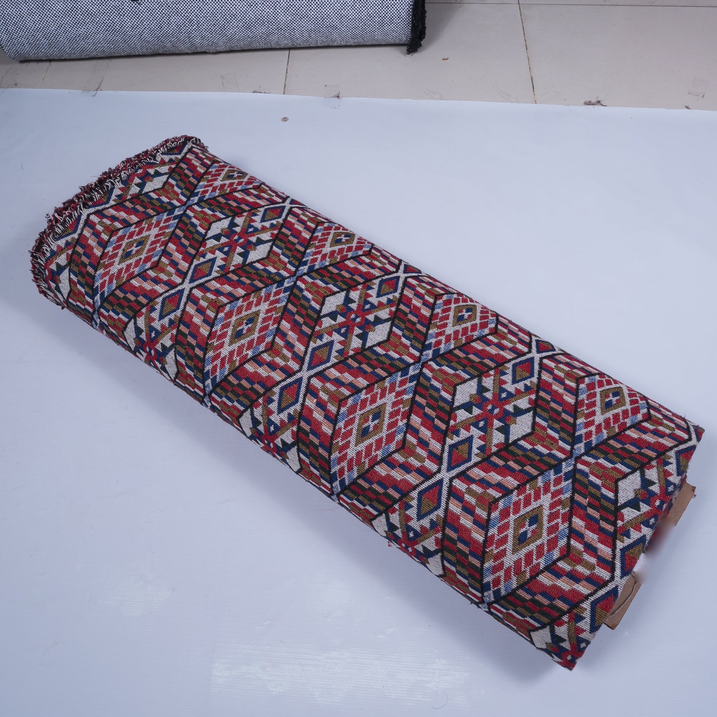 Multicolor Cotton Blend Jacquard (Sku: JDD-304)