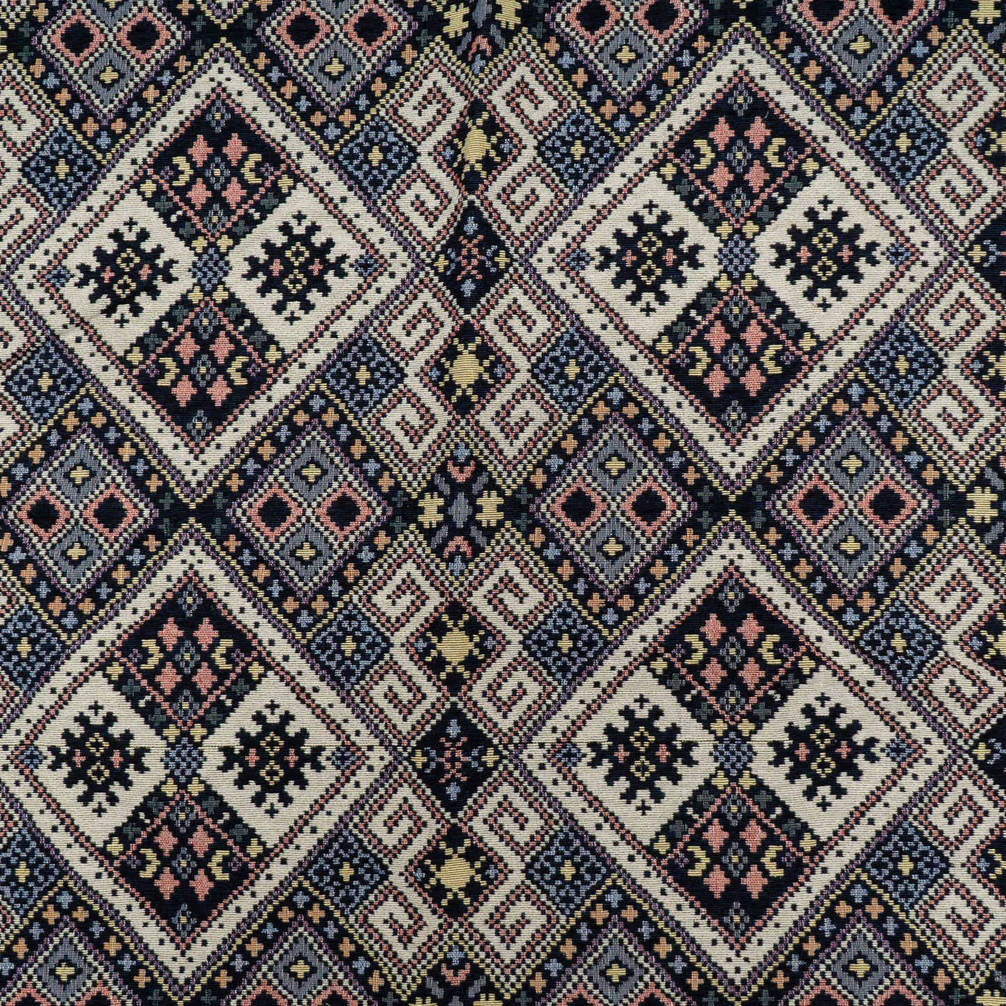 Multi Color Cotton Jacquard Fabric (Sku: JDD-376)