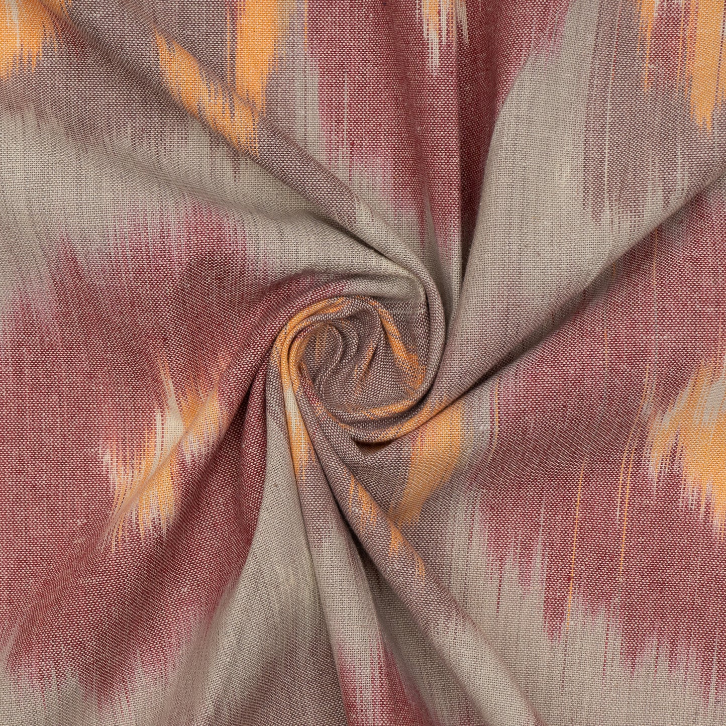Multi Color Big Pattern Thick Cotton Handloom Ikat (Sku: IKK-544)