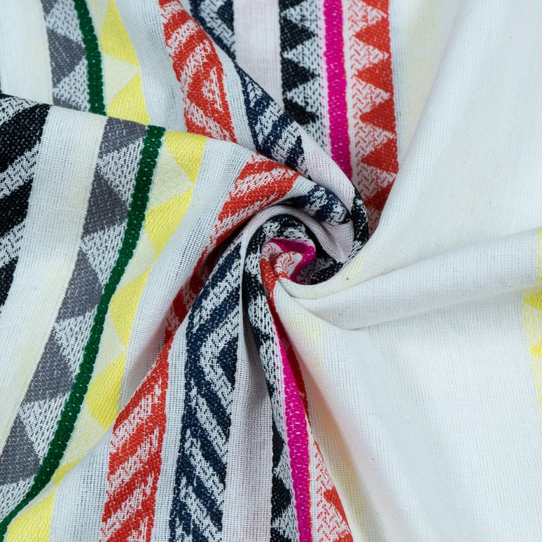 Multi Color Cotton Jacquard (Sku: J-391)