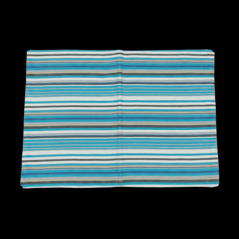 Blue color Cushion Cover ( 16 Inch X 22 Inch )