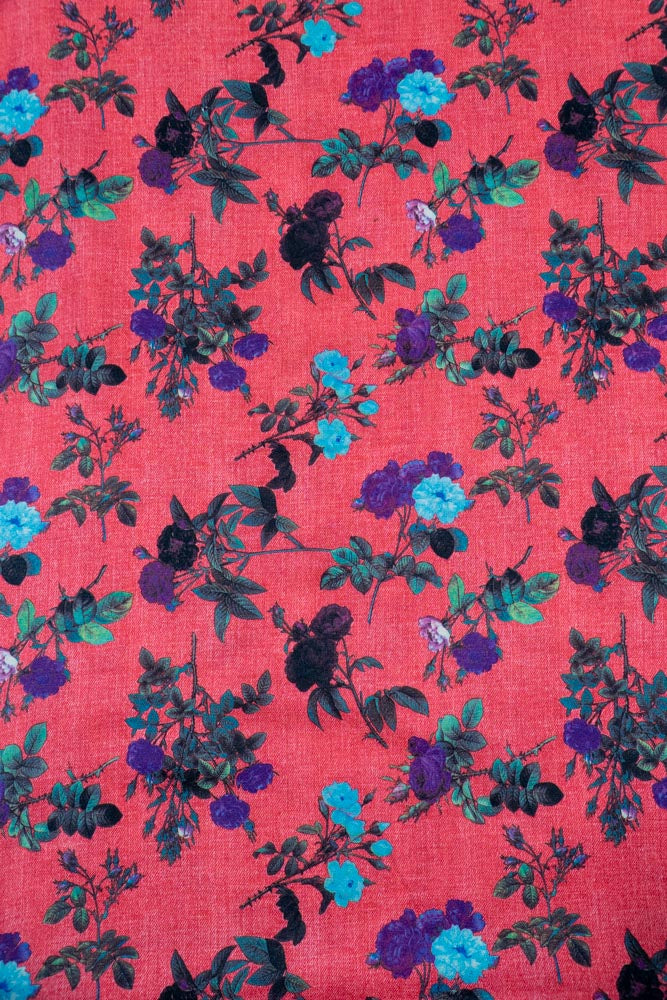 Floral Spun Digital Print