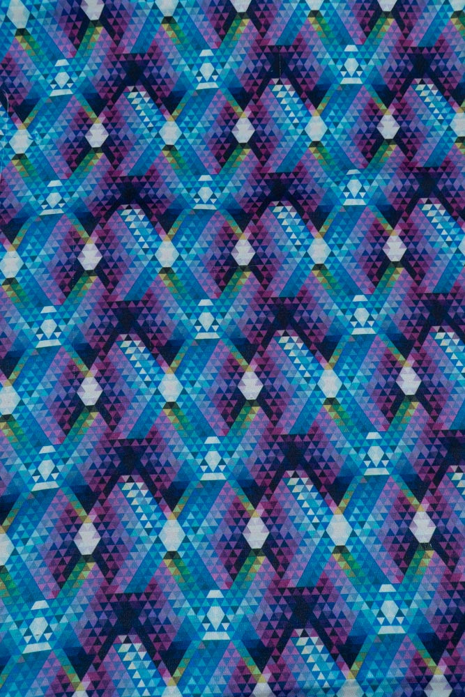 Digital Spun Illusion Print