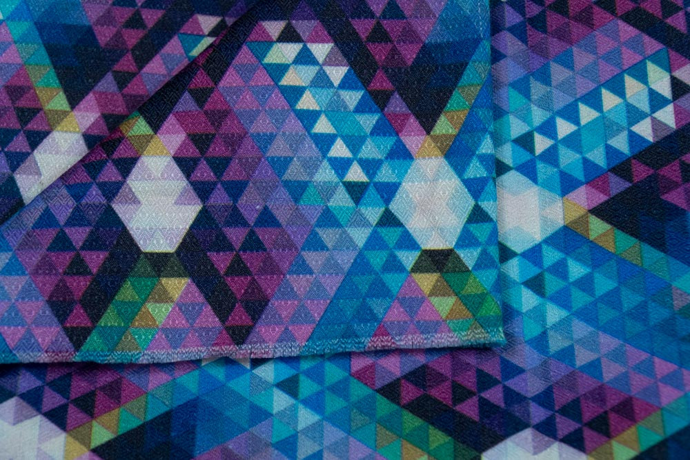 Digital Spun Illusion Print