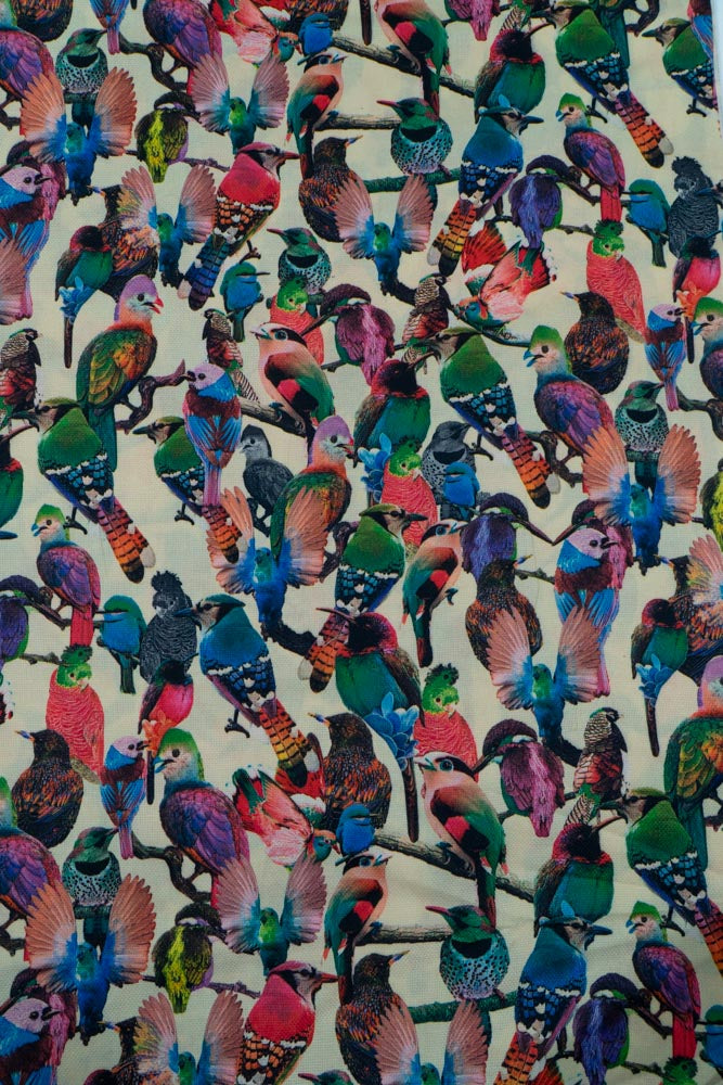 Multi Color Animal Spun Digital Print