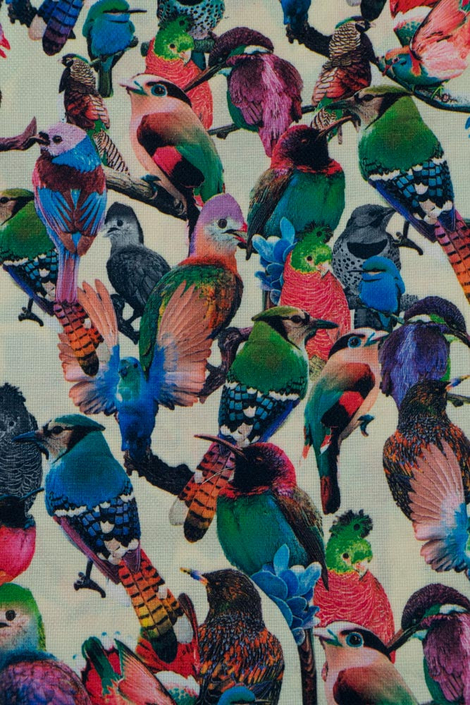 Multi Color Animal Spun Digital Print