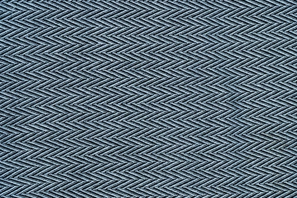 Grey & Black Chevron Acrylic Jacquard | SKU: JDD-171
