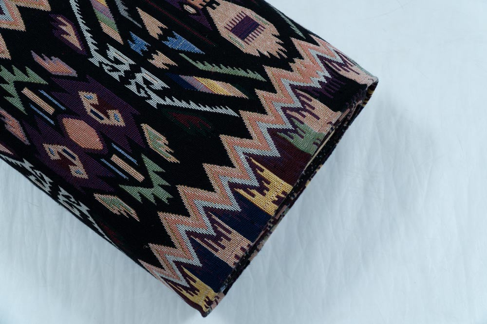 Multi Color Cotton Blend Jacquard (Sku: JDD-191)