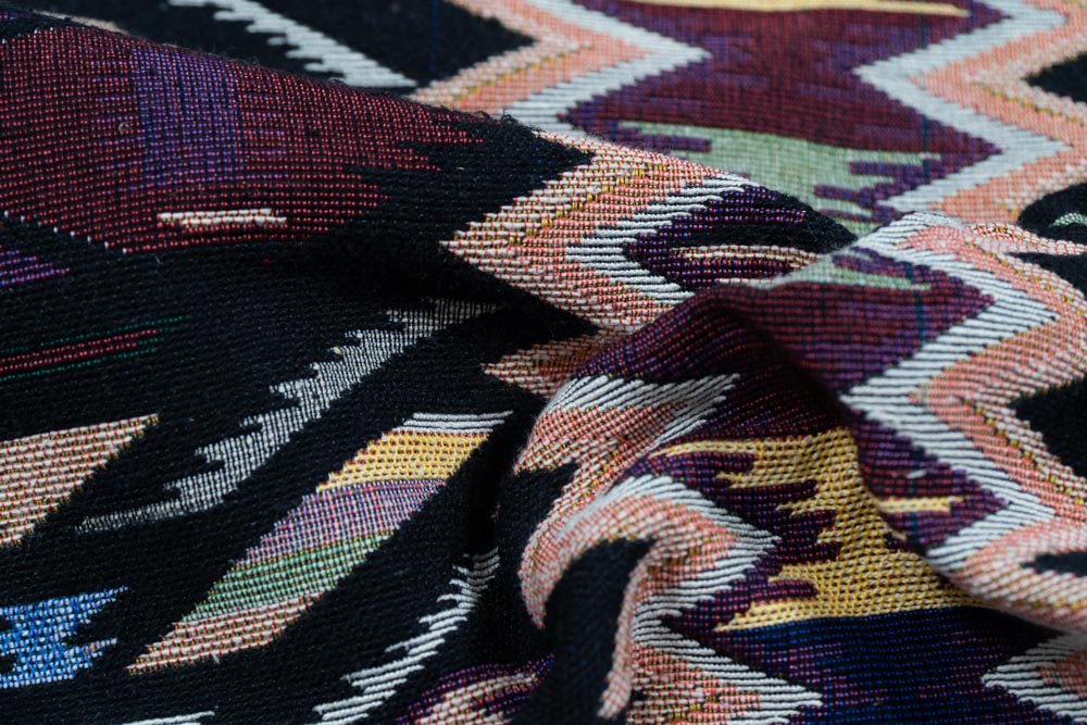 Multi Color Cotton Blend Jacquard (Sku: JDD-191)