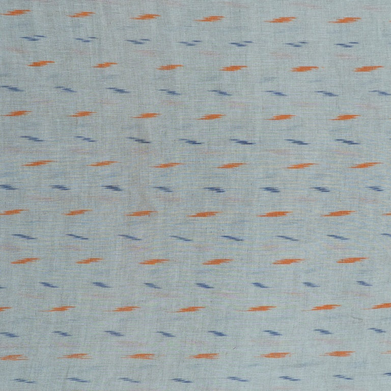 Multi Color Linen Cotton Blend Ikat (Sku: F-40)