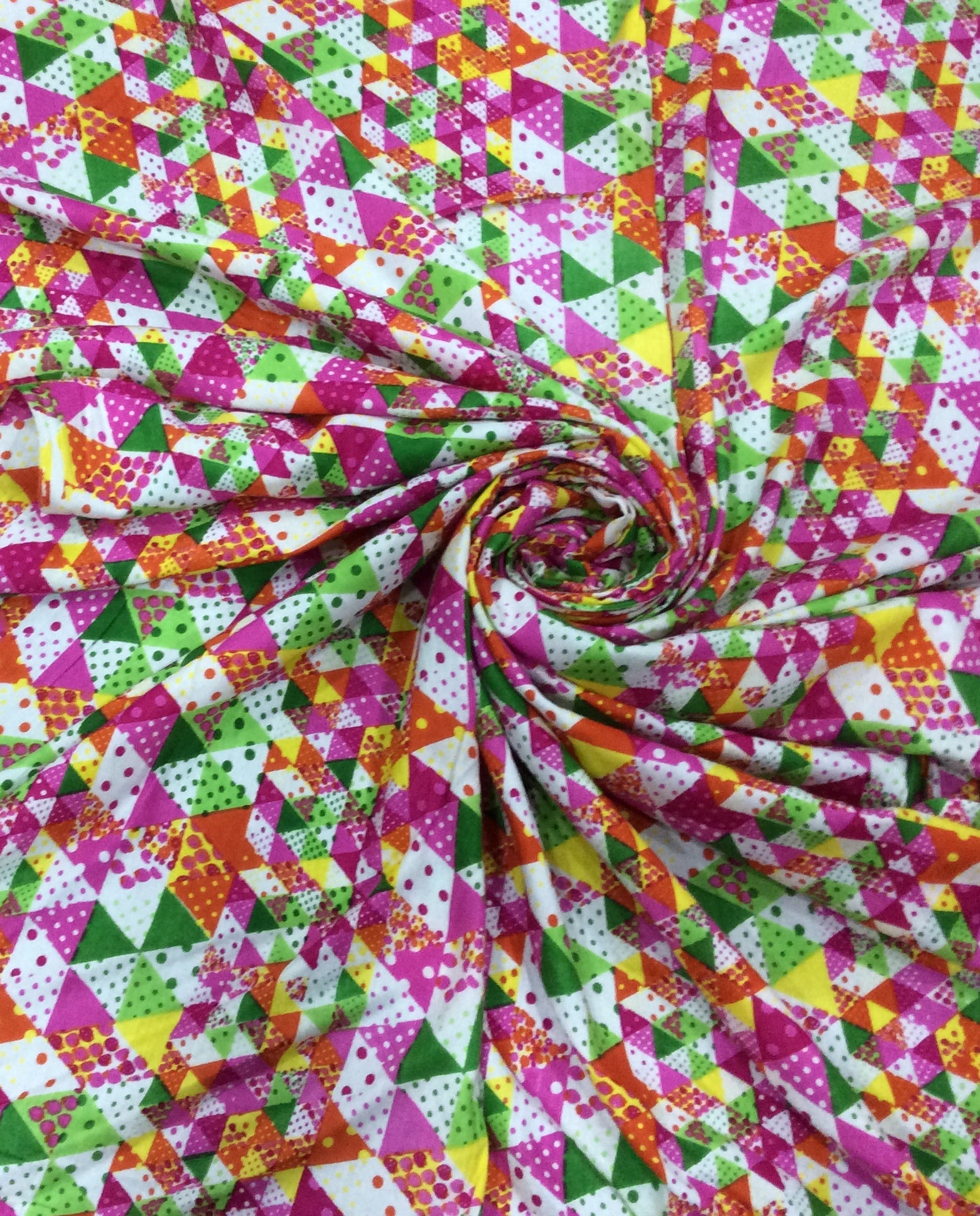 Multi Rayon Print Fabric