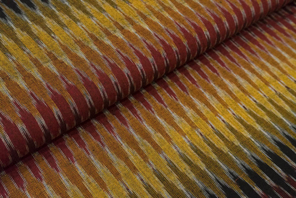 Multi Color Cotton Handloom Ikat (Sku: I-797)