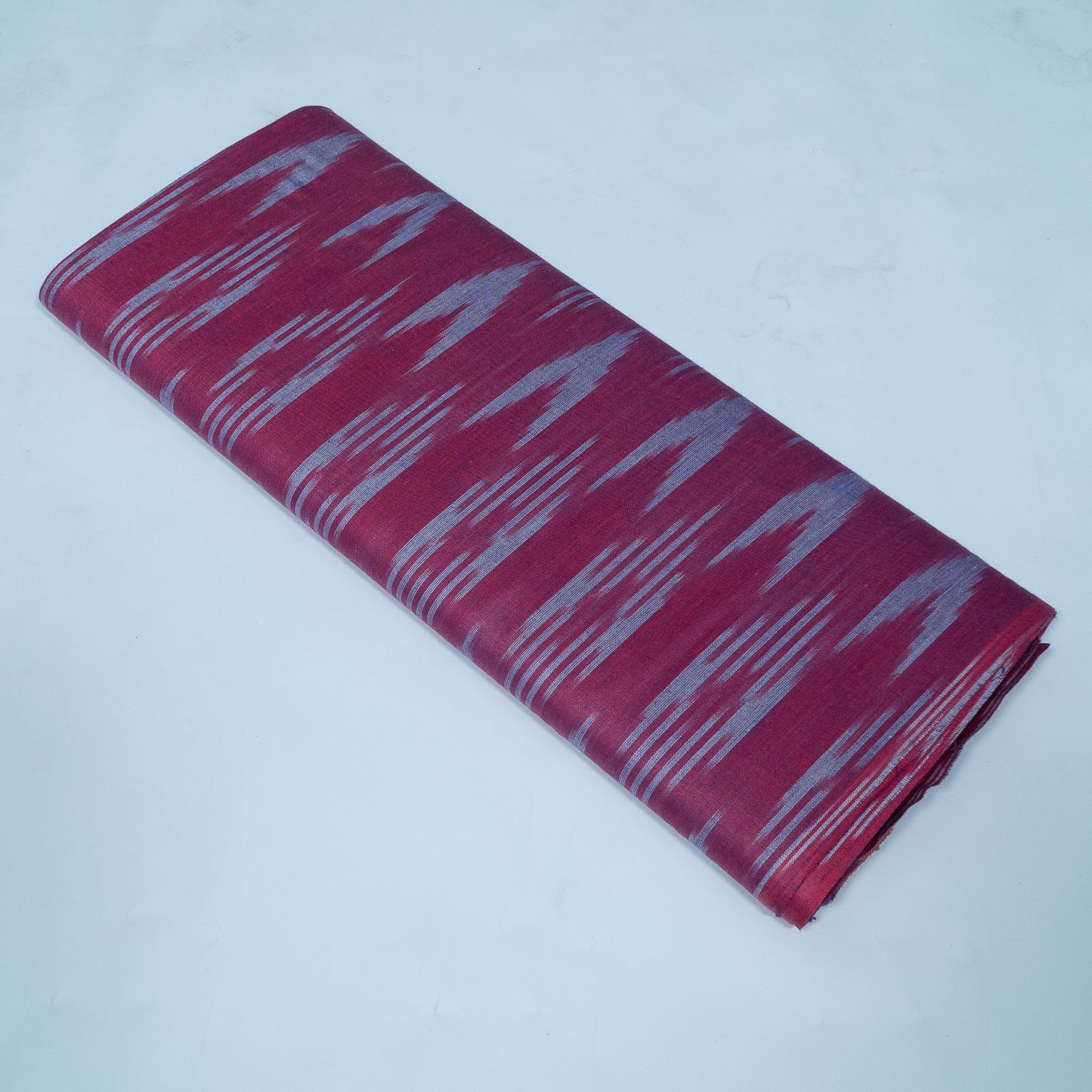 Gajree Cotton Handloom Ikat Fabric for Dresses | Width: 44"