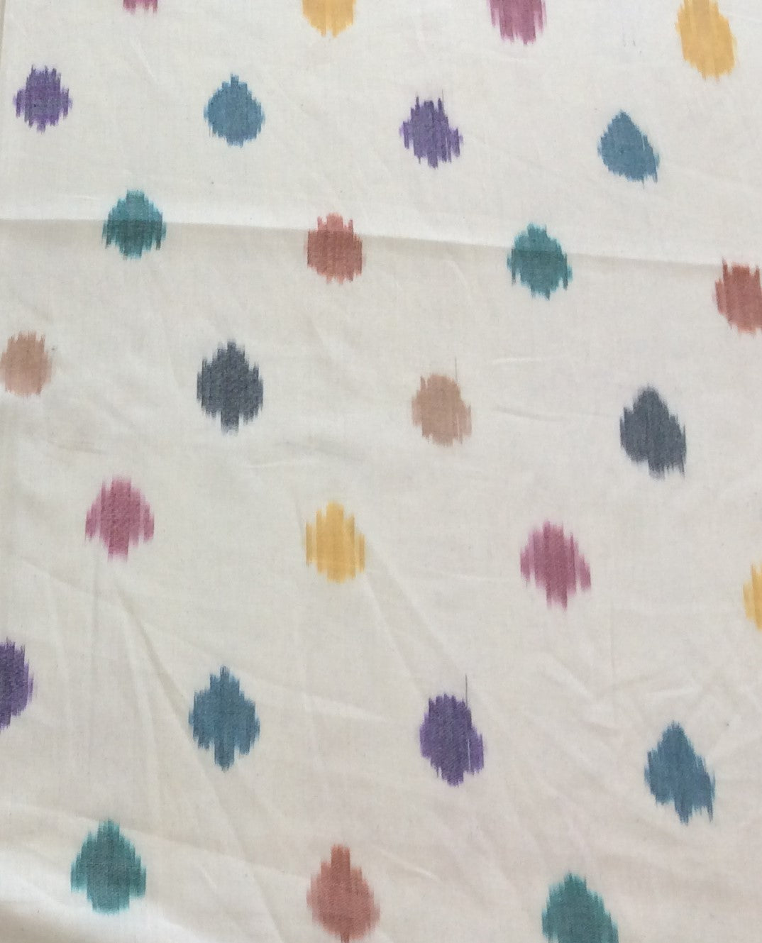 Multicolor Fine Quality Cotton Handloom Ikat (Sku: IK-205)