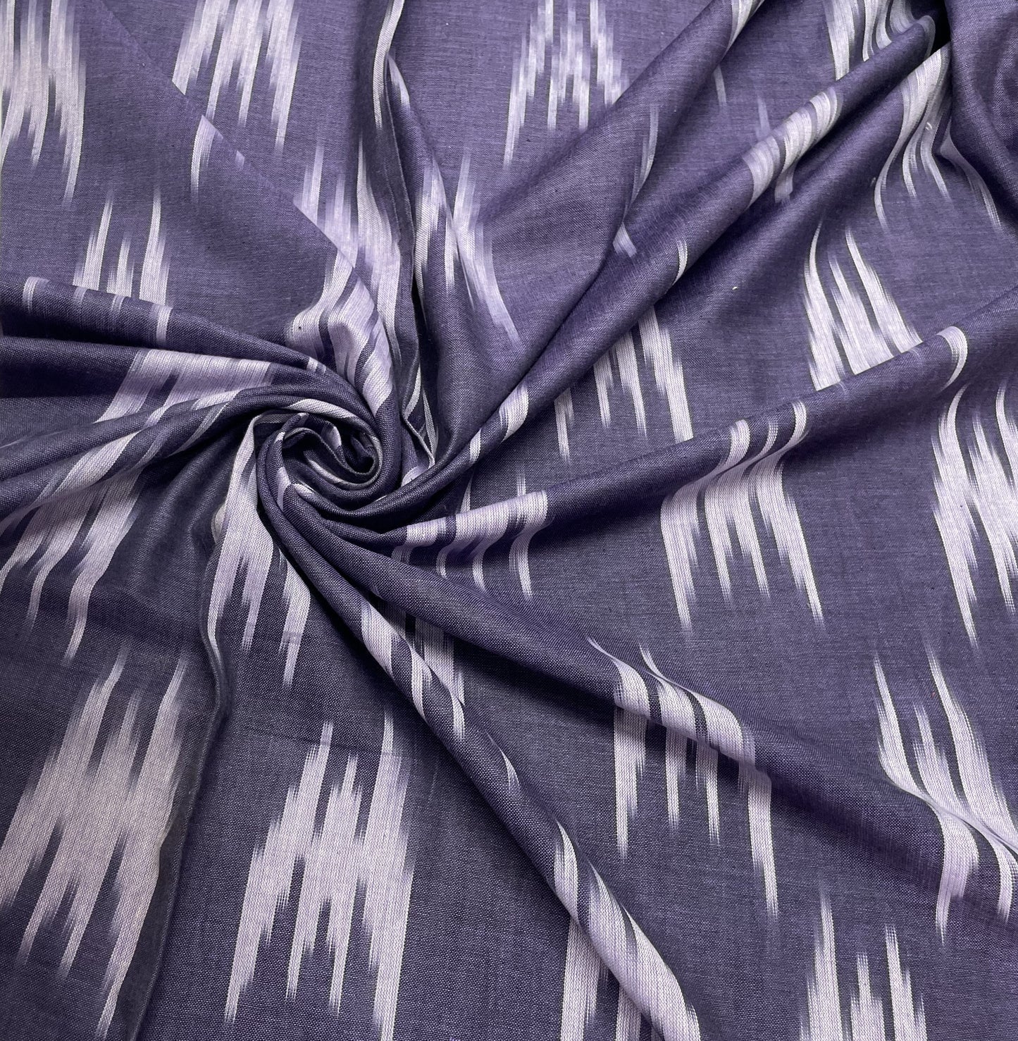 Purple Cotton Handloom Ikat (Sku: I-687)