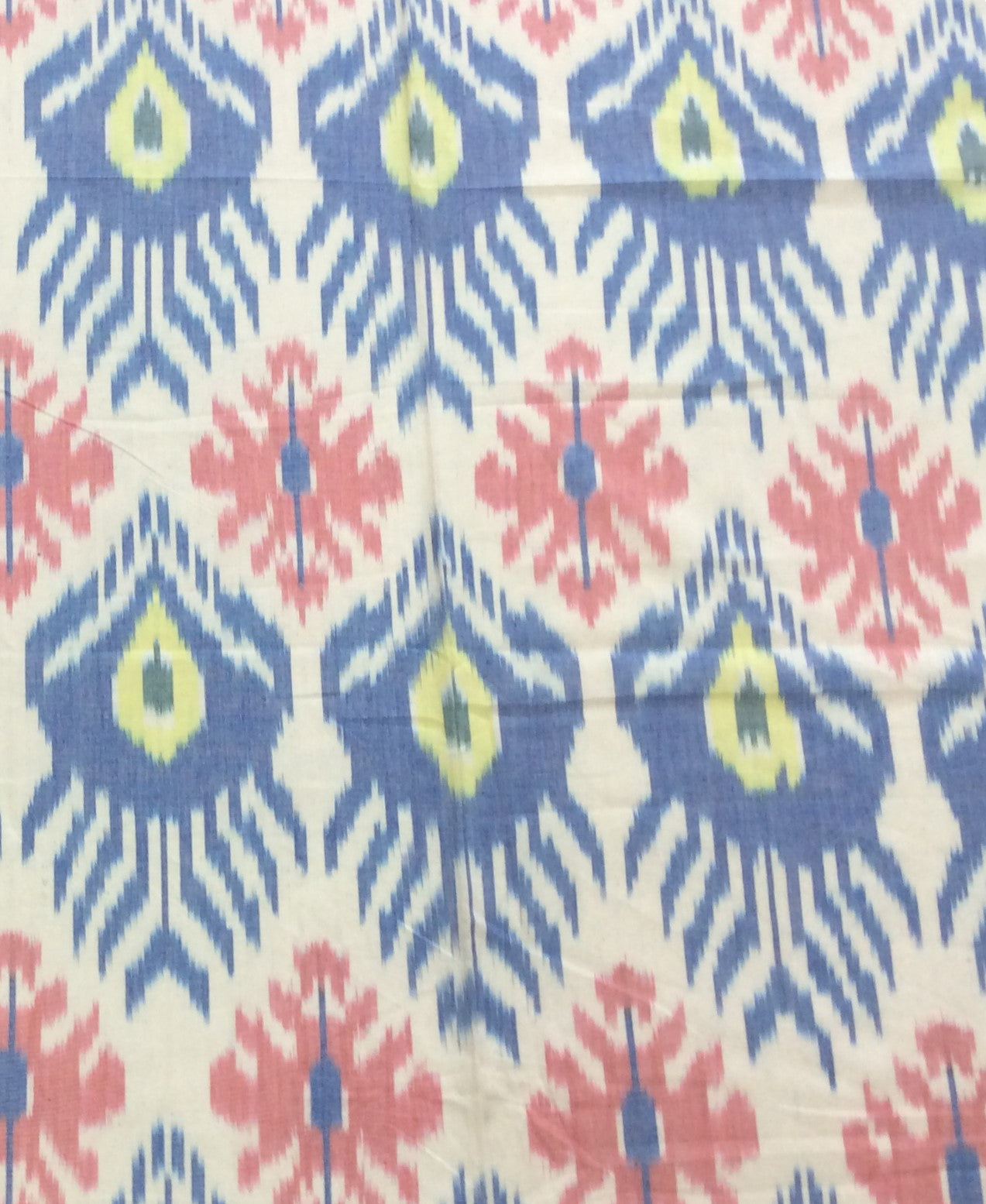 Multicolor Fine Quality Cotton Handloom Ikat (SKU: IK-459)