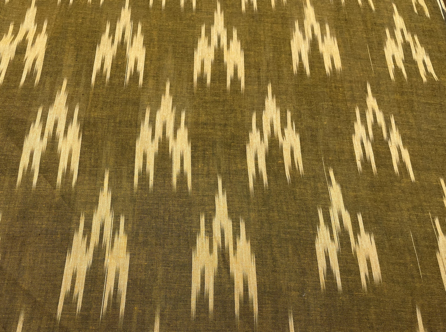 Brown Cotton Handloom Ikat (Sku: I-336)