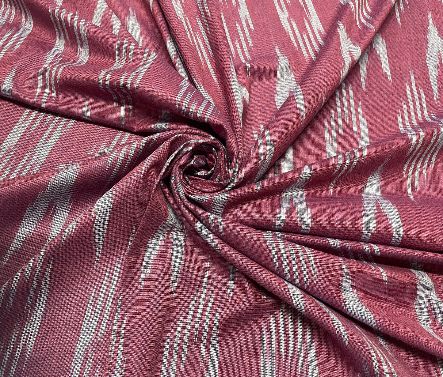 Pink Cotton Handloom Ikat (Sku: I-815)