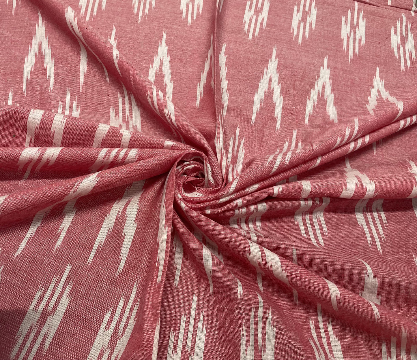 Pink Cotton Handloom Ikat (Sku: I-696)