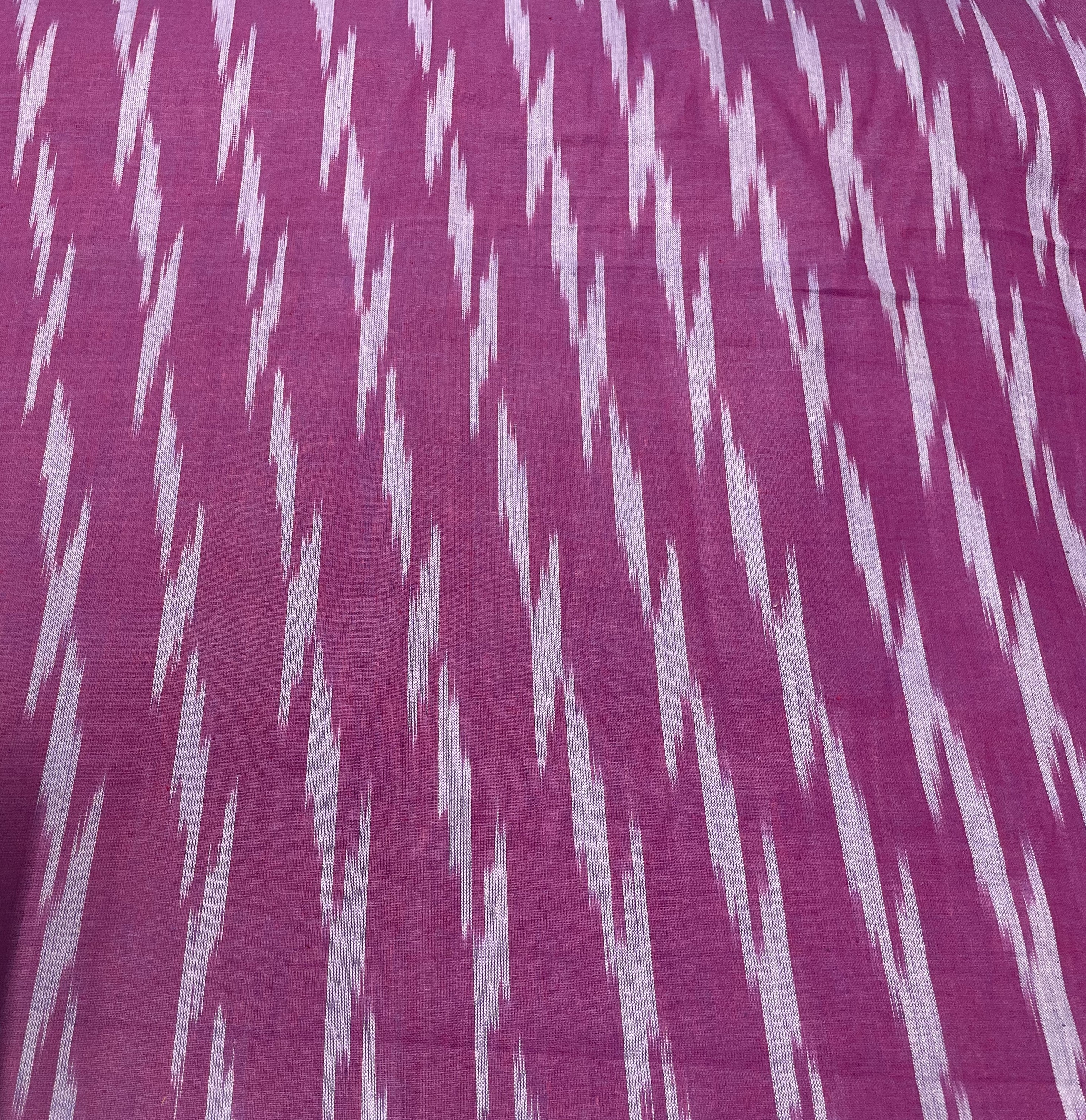 Purple Cotton Handloom Ikat (Sku: IK-90)