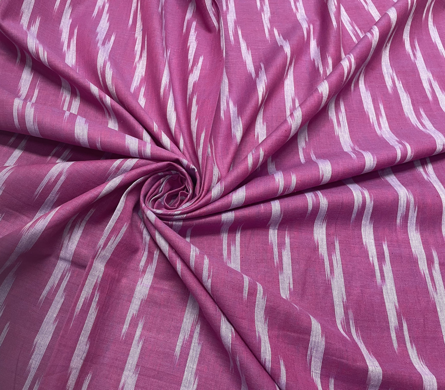 Purple Cotton Handloom Ikat (Sku: IK-411)