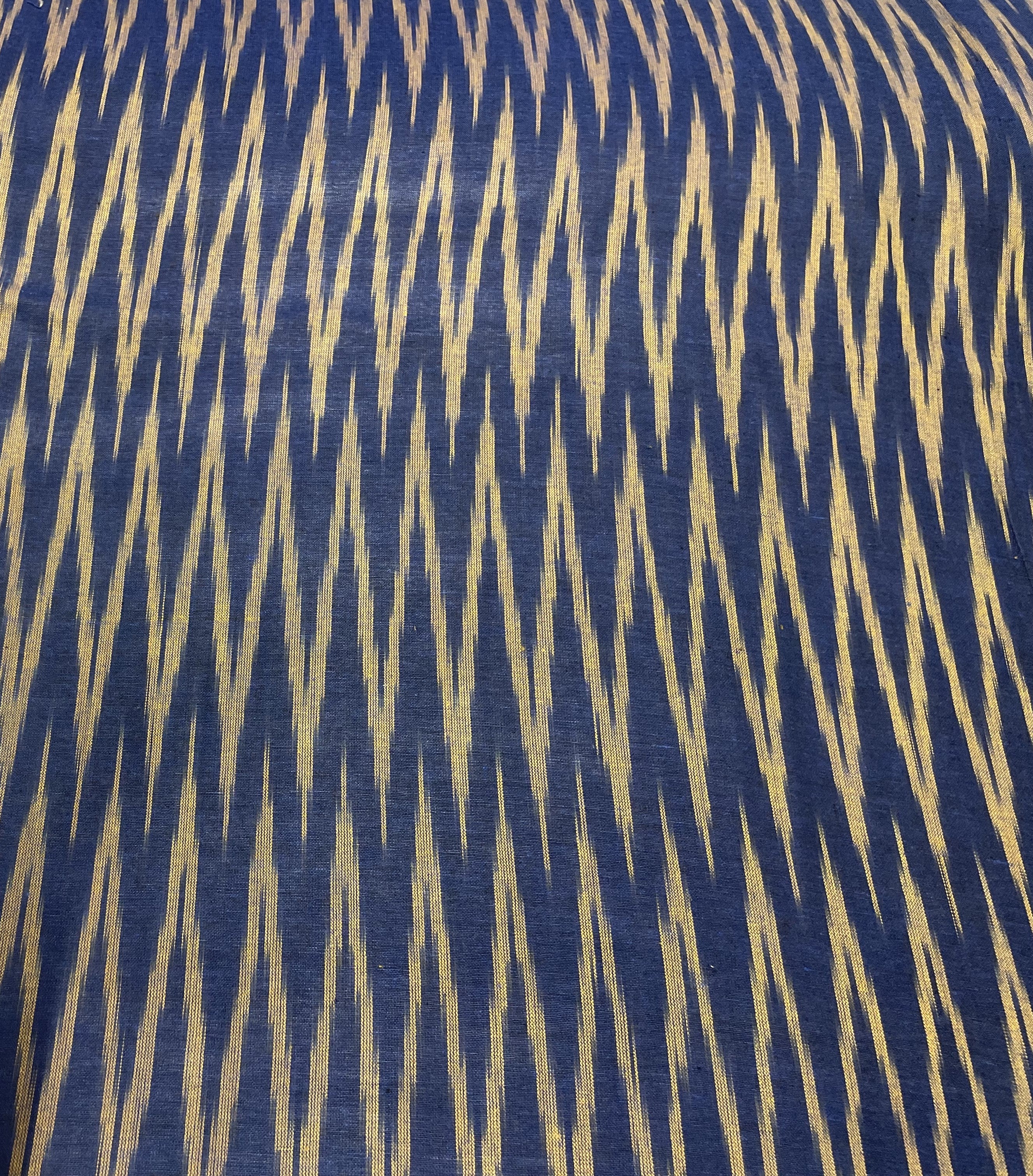 Blue Cotton Handloom Ikat (Sku: IK-98)