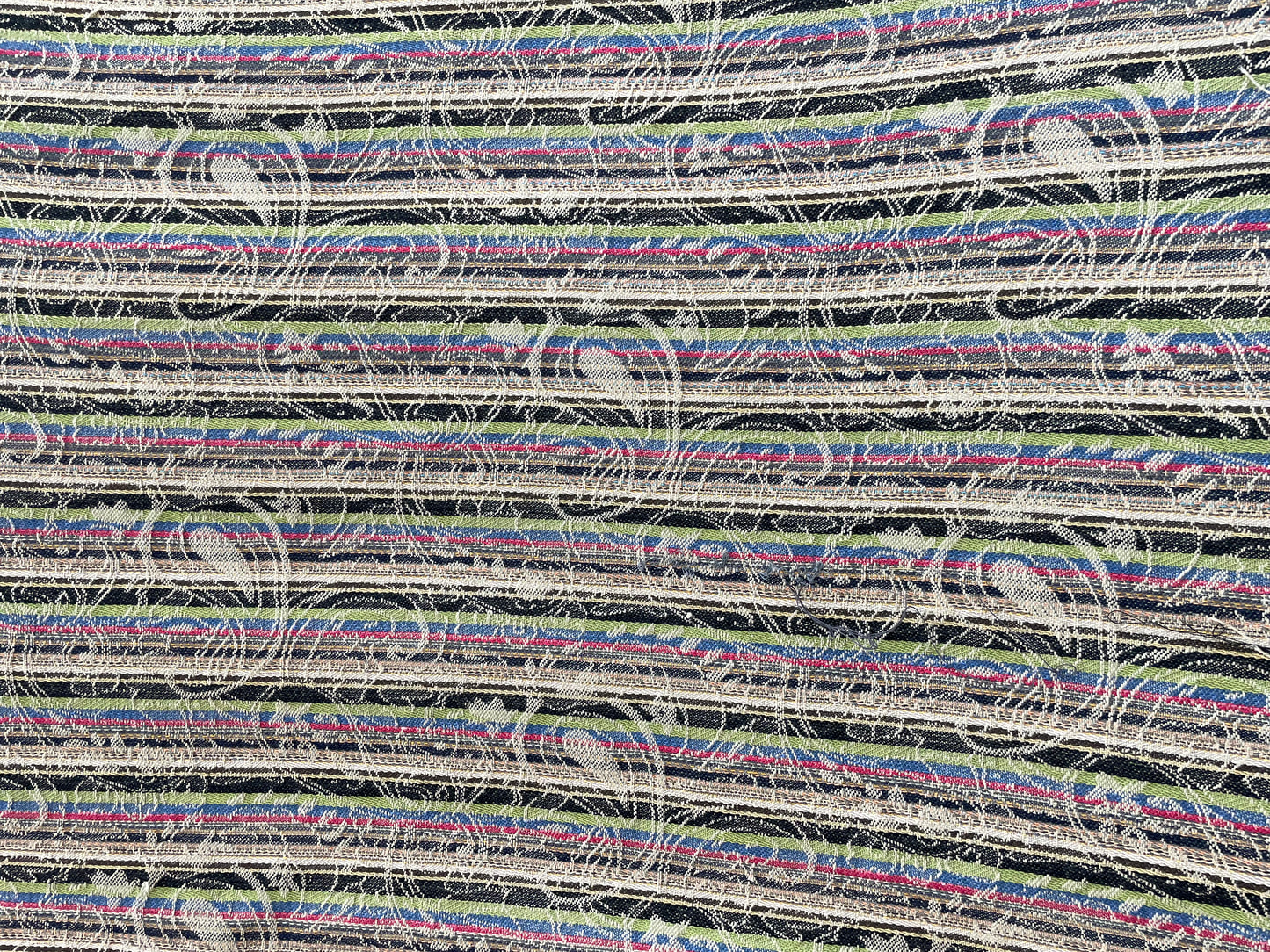 Multi Cotton Jacquard Fabric (Sku: JD-46)