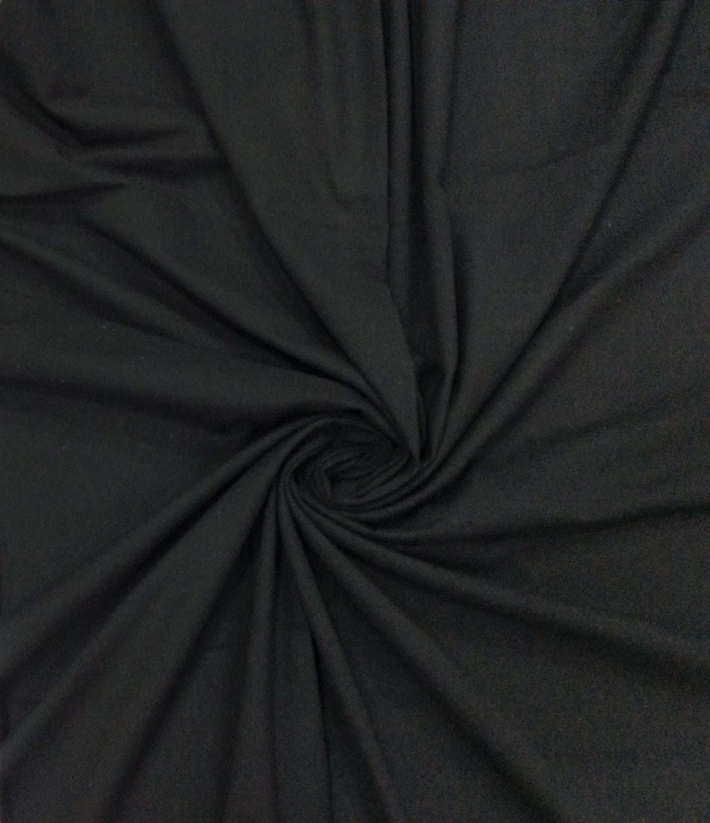 Black Plain Cotton Handloom Ikat