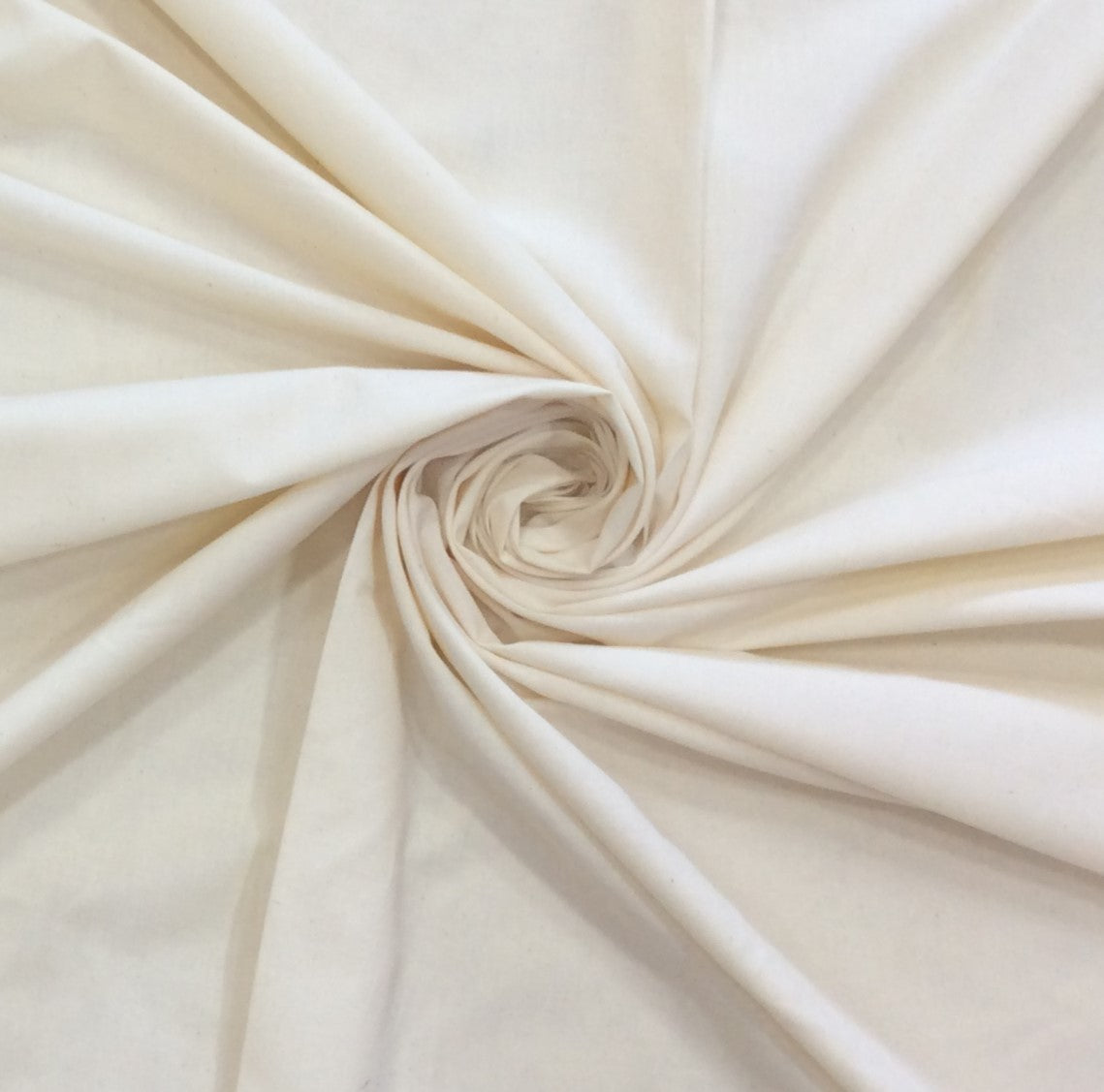 Off White Handloom Fine Quality Cotton Fabric