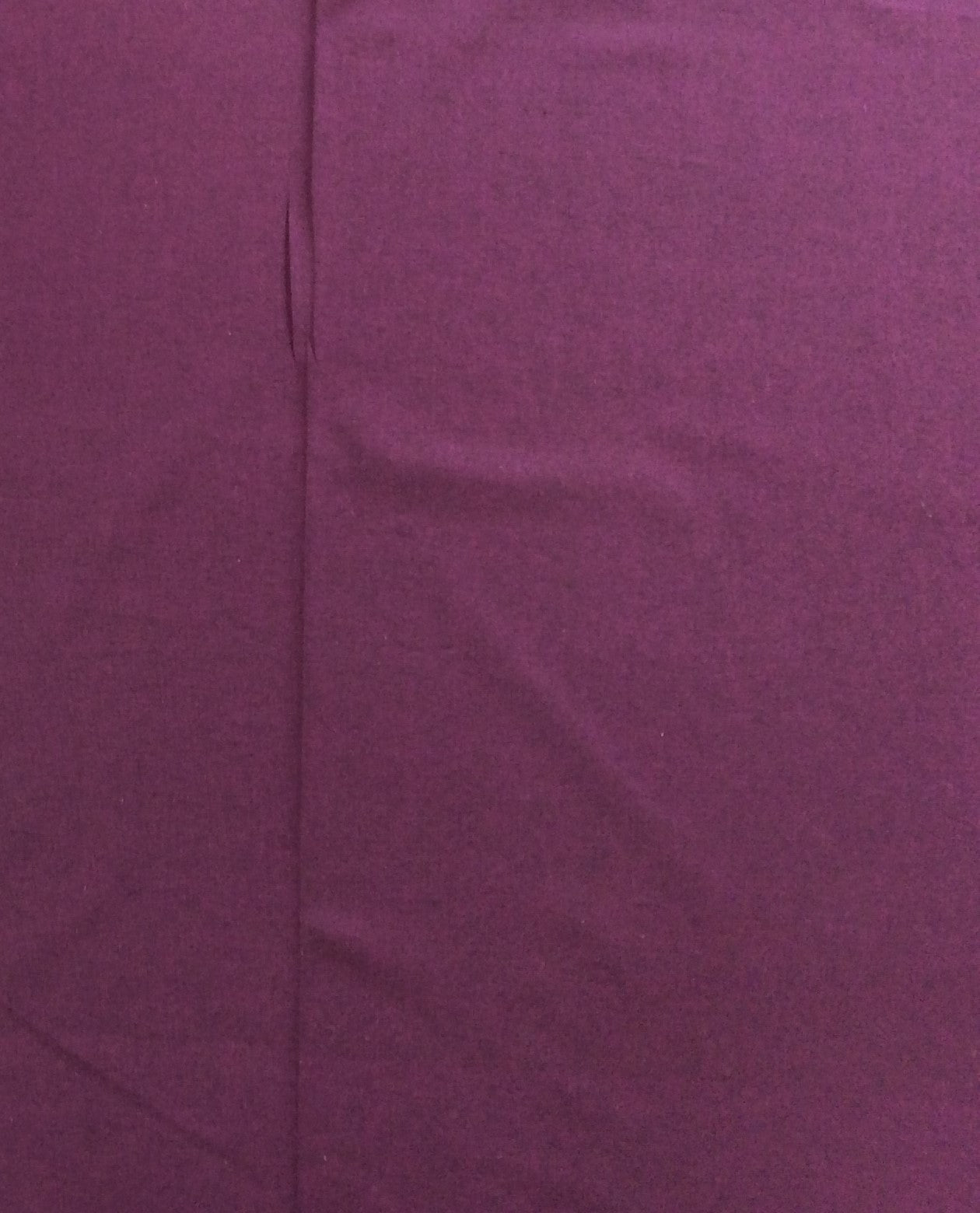 Purple color Plain Cotton Handloom Fabric