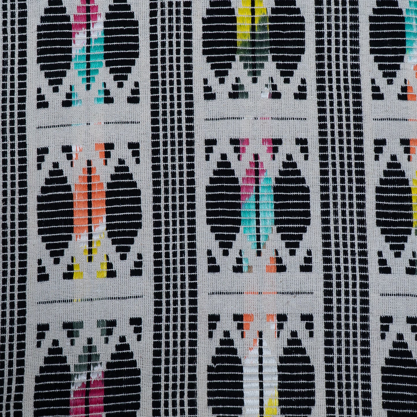 Multi Color Cotton Acrylic Blend Jacquard | SKU: J-20