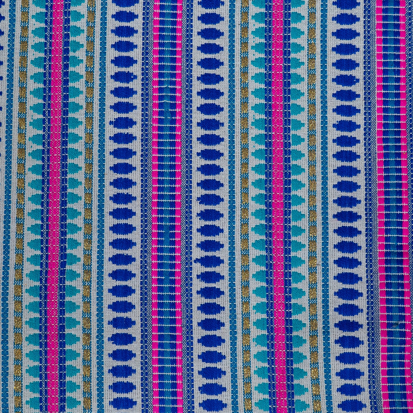 Blue Capsule Cotton Acrylic Jacquard (Sku: J-255)