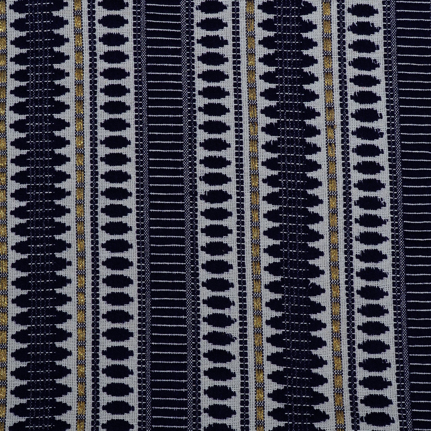 Navy Blue Capsule Cotton Blend Jacquard (Sku: J-359)