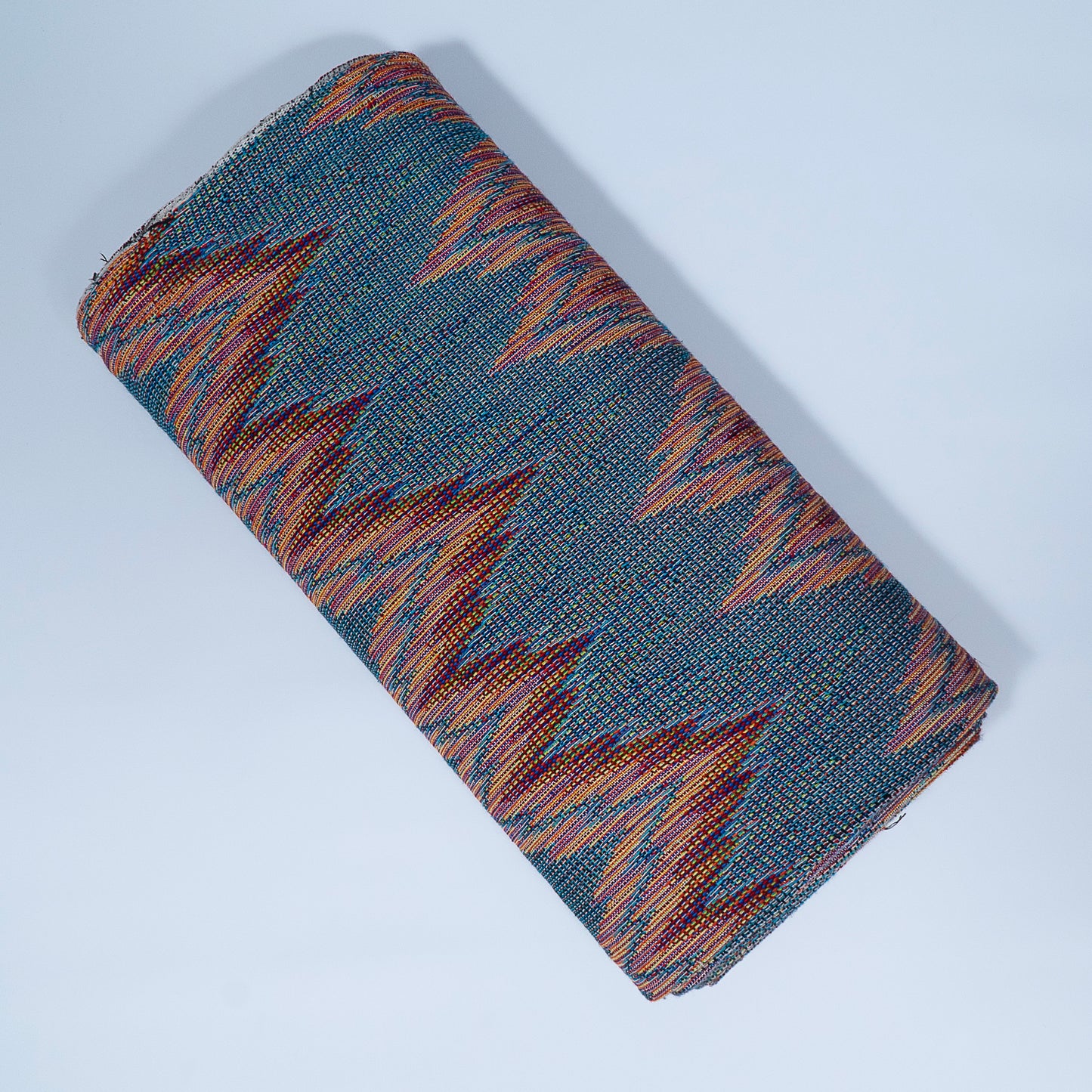 Multi Color Chevron Cotton Blend Jacquard | SKU: J-361