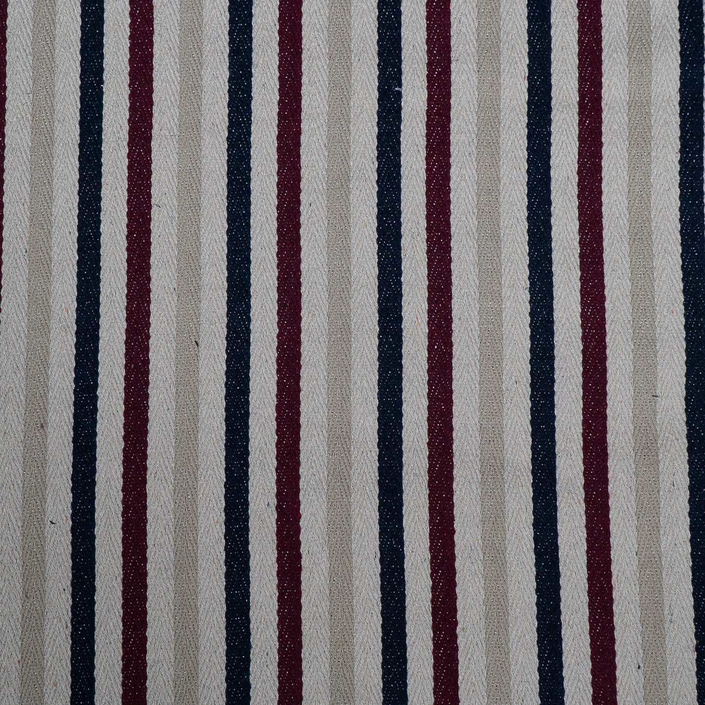 Brown Cotton Stripe Jacquard (Sku: J-426)