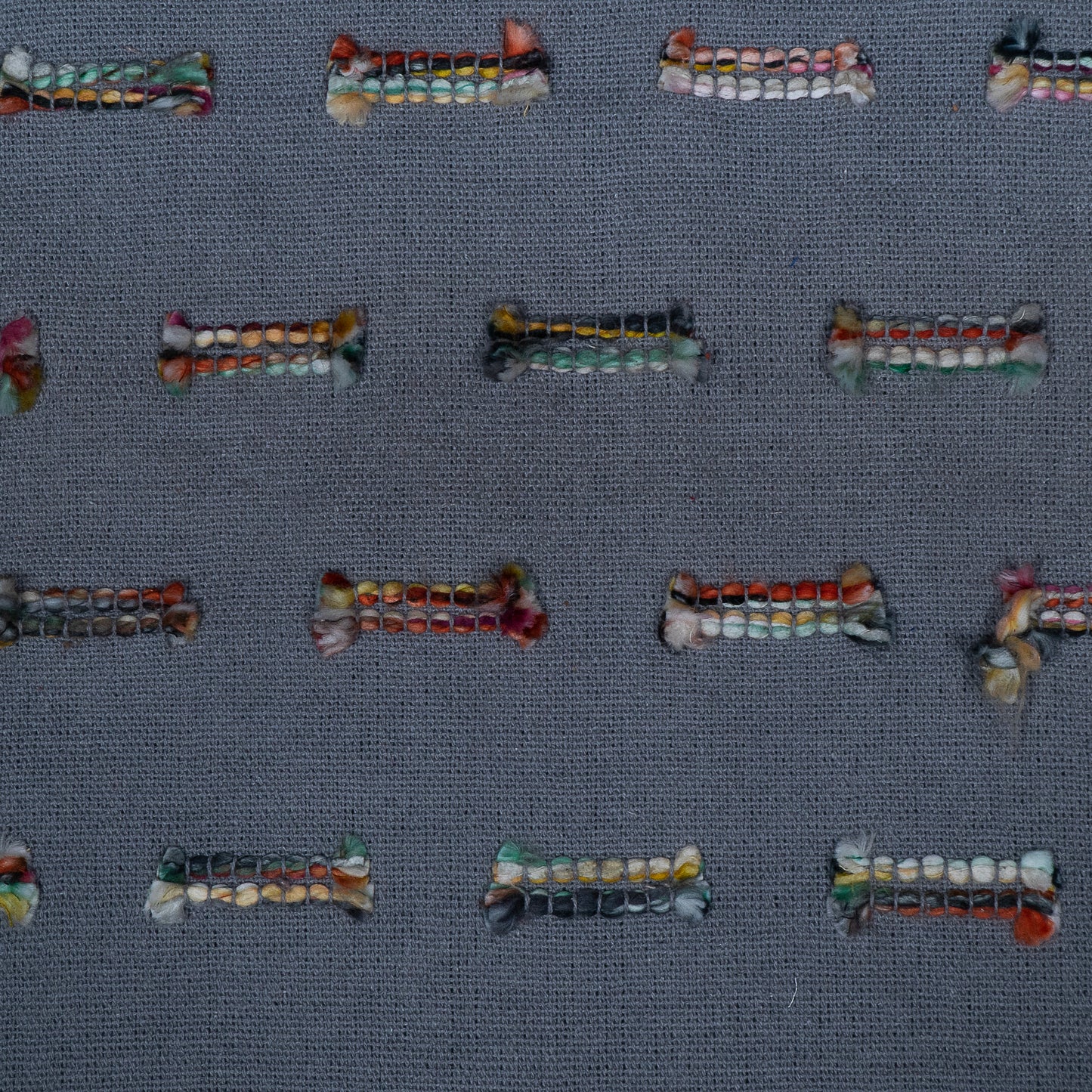 Grey Cotton Acrylic Jacquard (Sku: J-444)