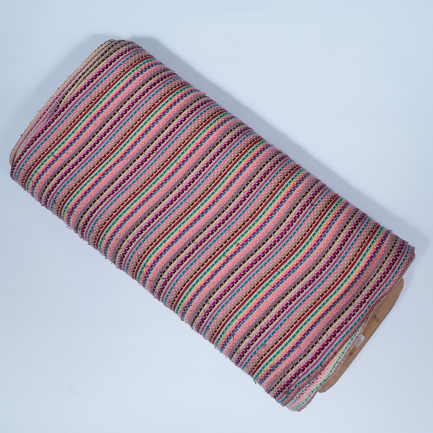 Pink Stripe Cotton Blend Jacquard | SKU: J-451