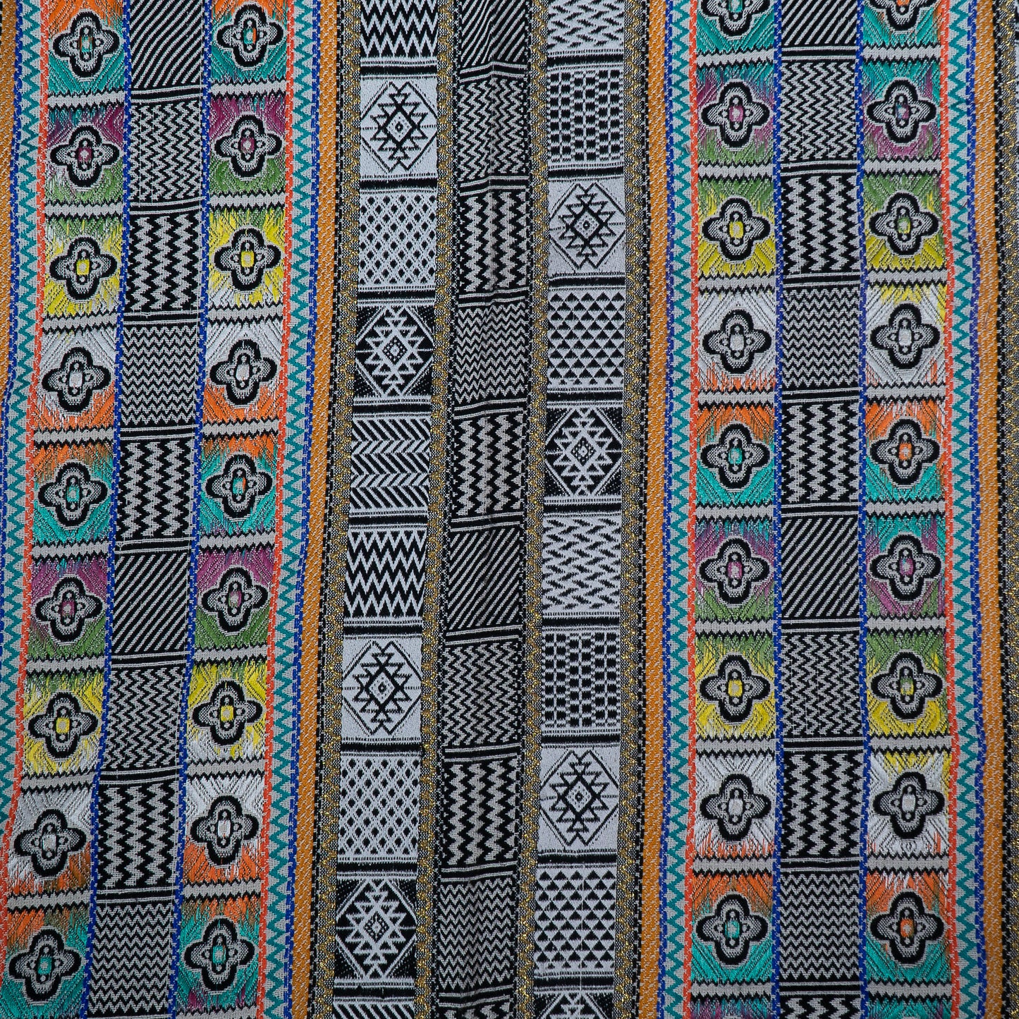 Multi Color Cotton Blend Jacquard (Sku: J-479)