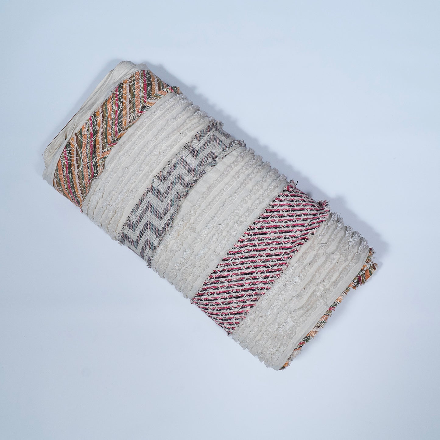 Multicolor Patchwork Cotton Jacquard | SKU: J-489