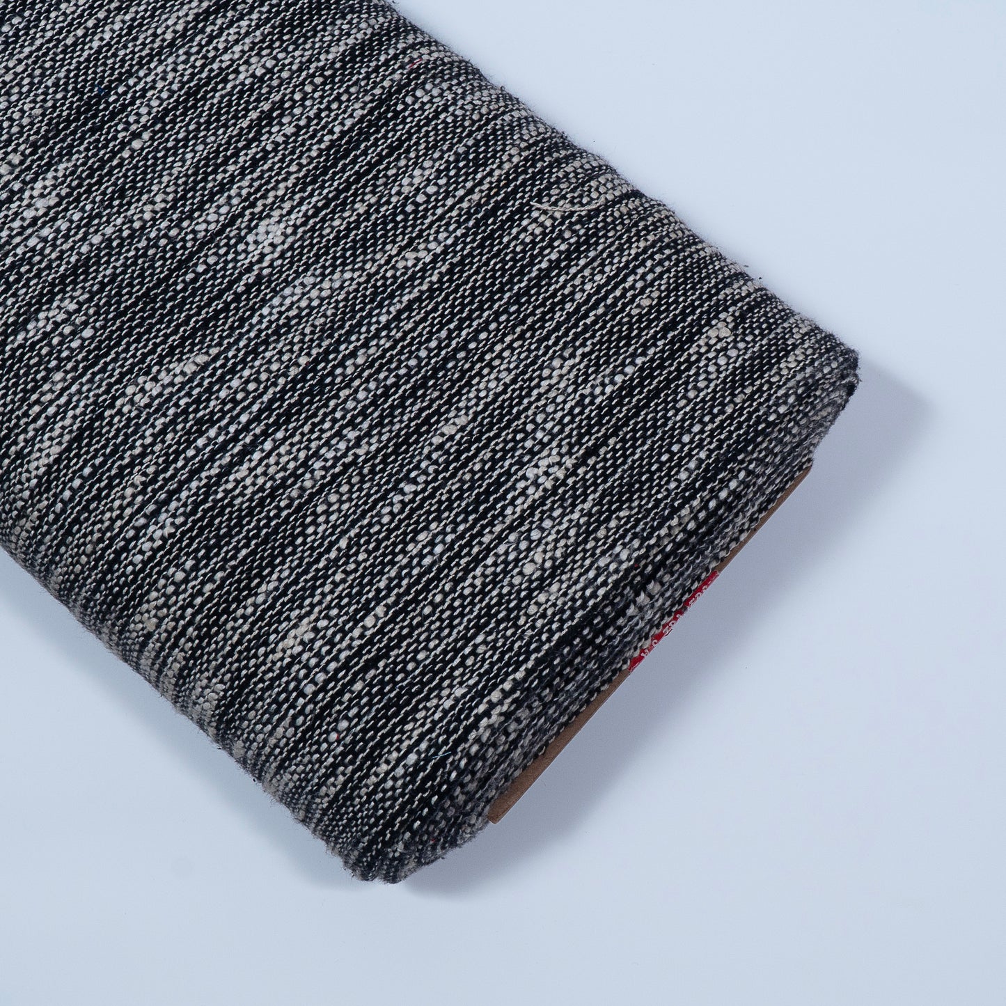 Black, White Cotton Blend Jacquard (Sku: J-503)