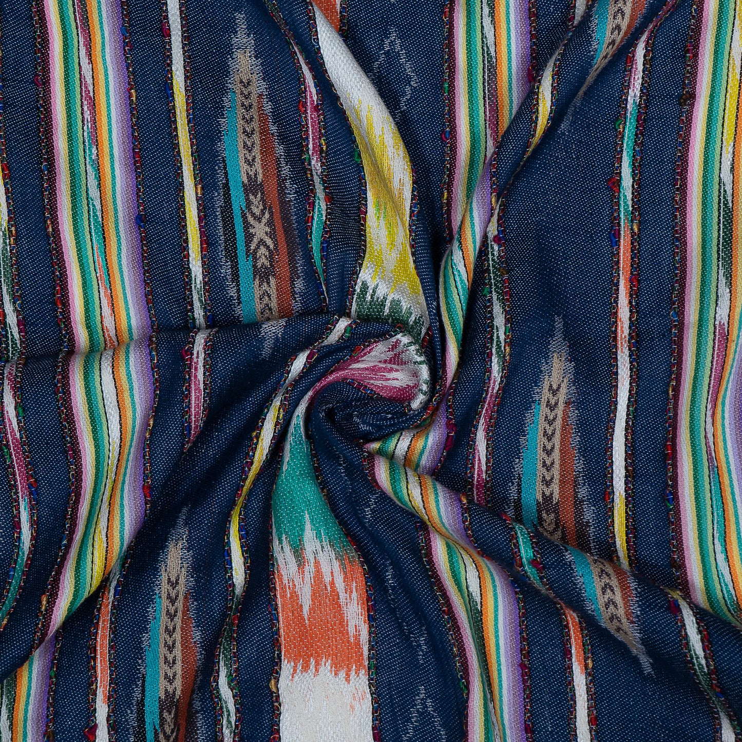 Multicolor Lightweight Cotton Jacquard (SKU: J-542)