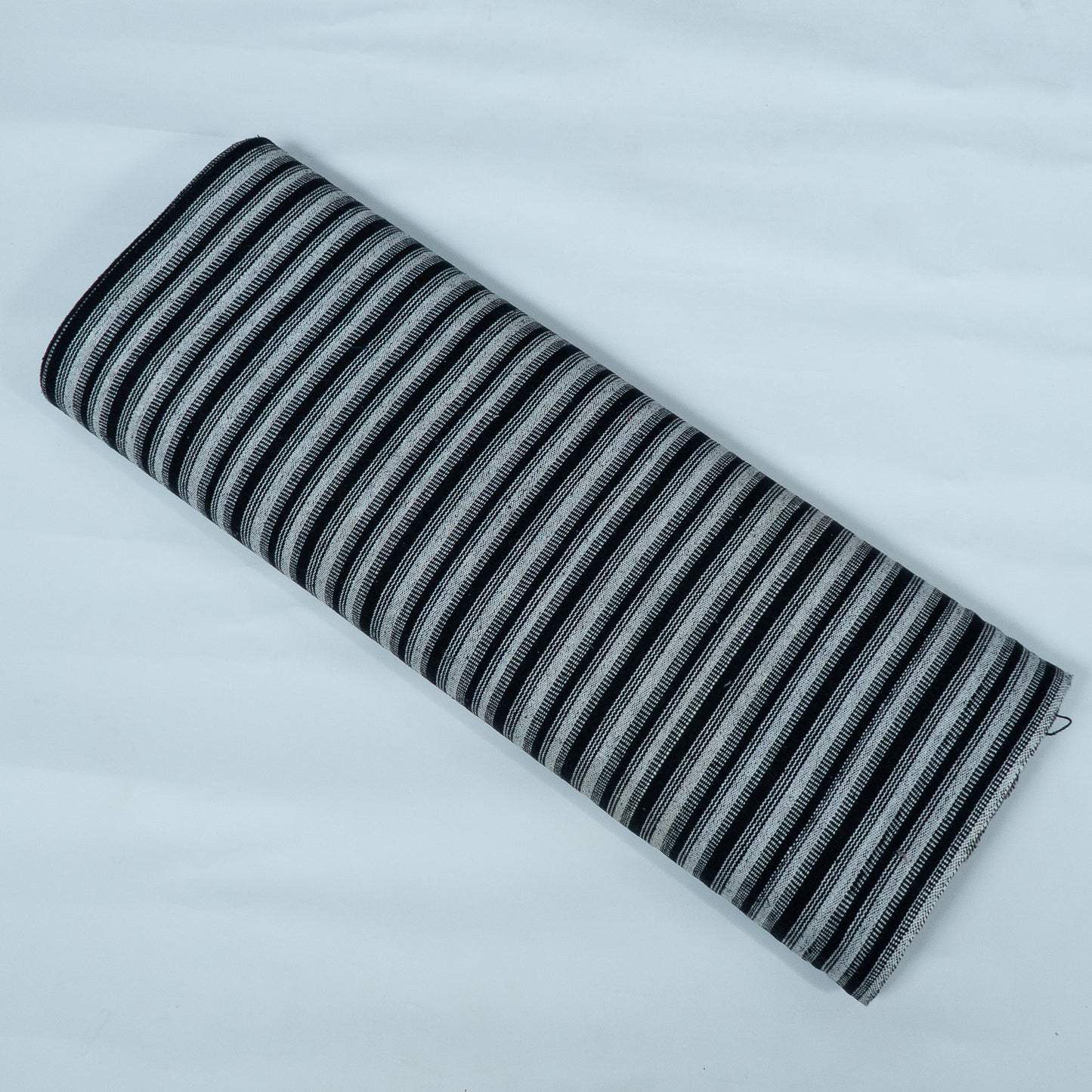 Black & White Stripe Design Cotton Blend Jacquard | SKU: JDD-152