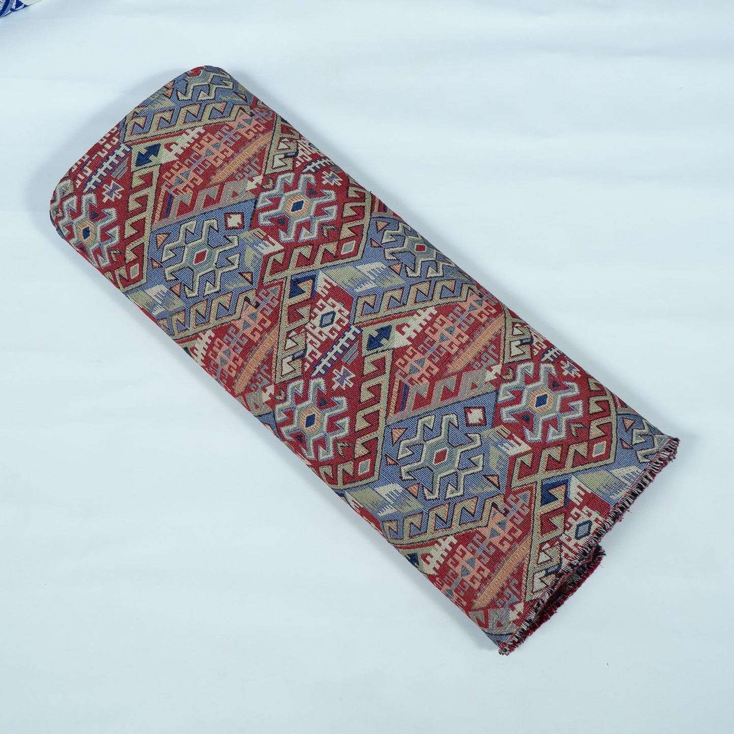 Multicolor Geometric Design Cotton Blend Jacquard | SKU: JDD-186