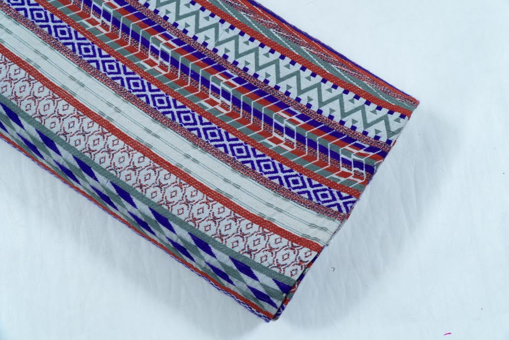 Multicolor Cotton Blend Jacquard (Sku: JDD-201)