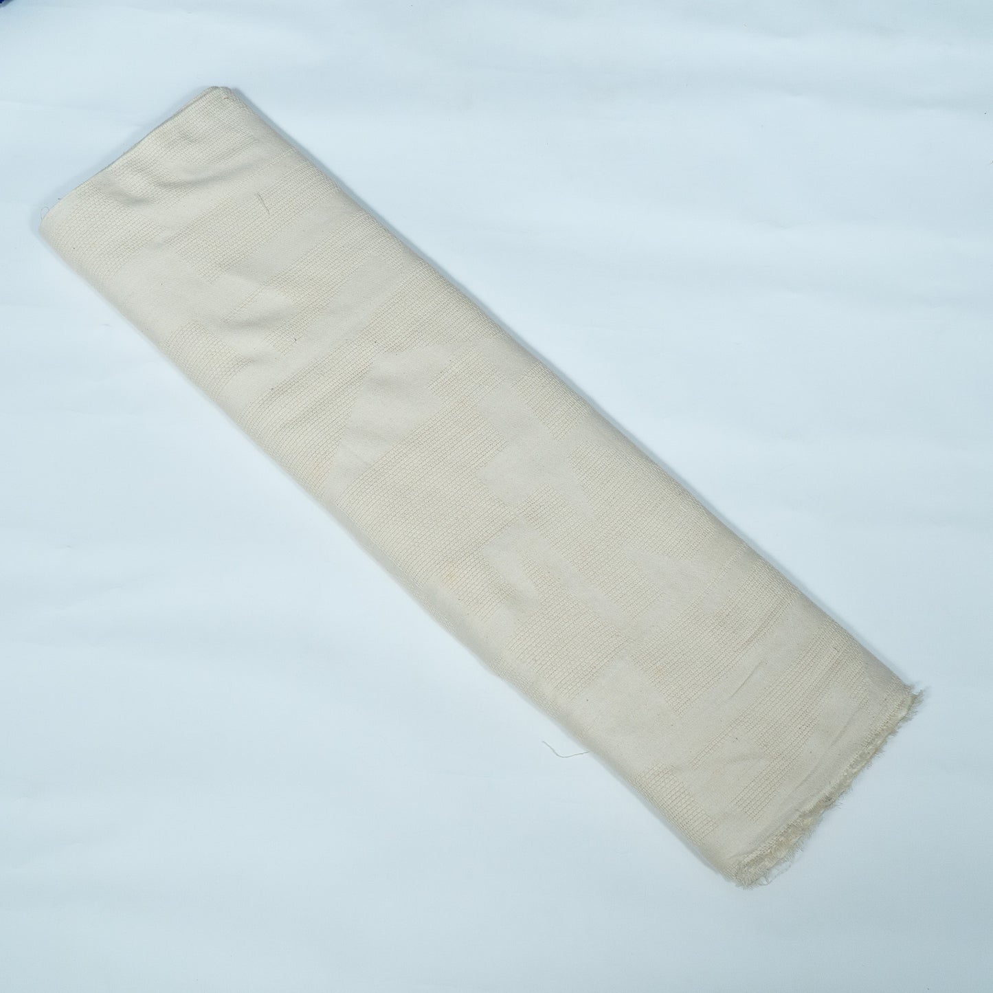 Off White Dyeable Cotton Jacquard | SKU: JDD-266