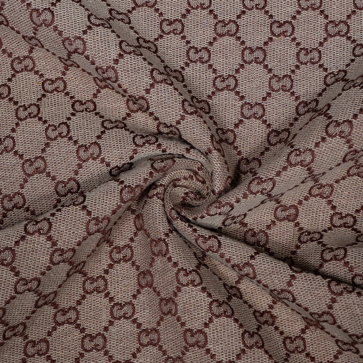 Brown Texture Cotton Blend Jacquard (Sku: JDD-388)