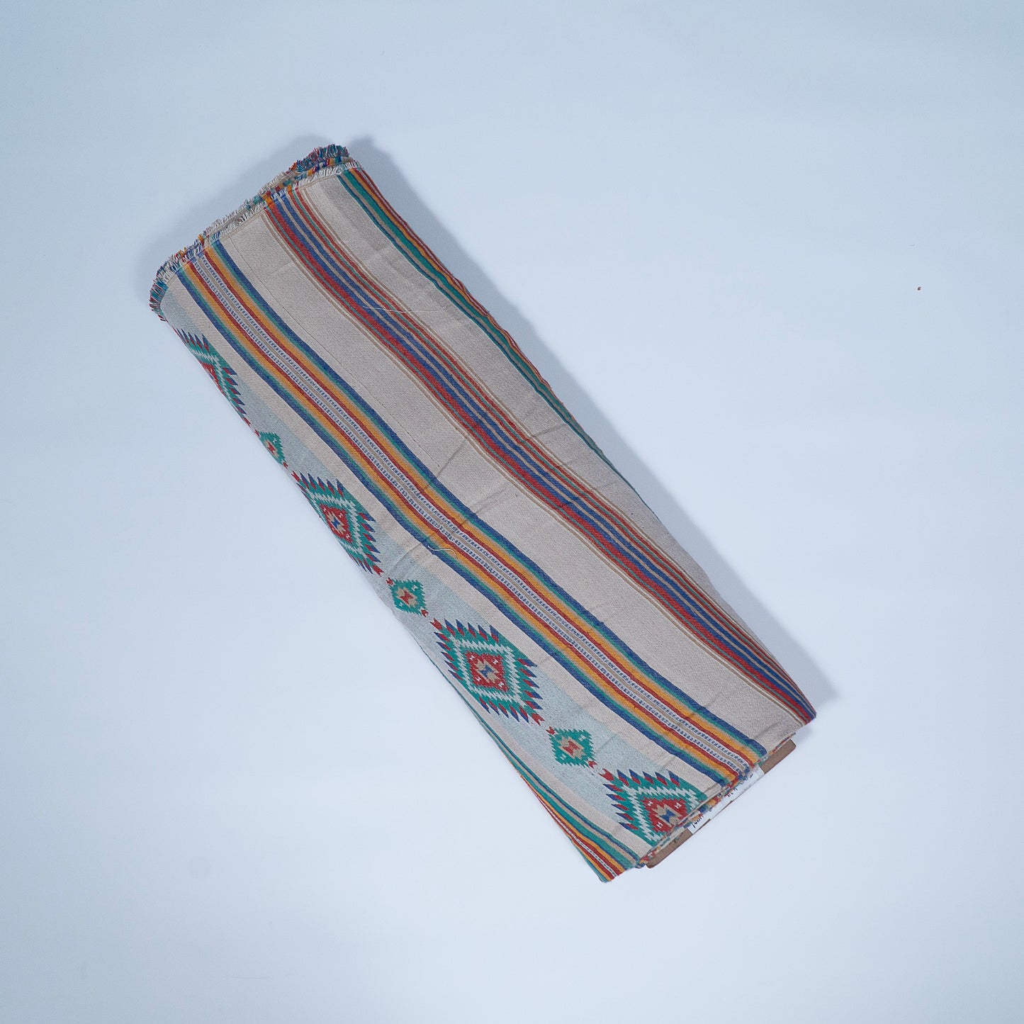Multicolor Geometric Design Cotton Jacquard | SKU: JDD-429