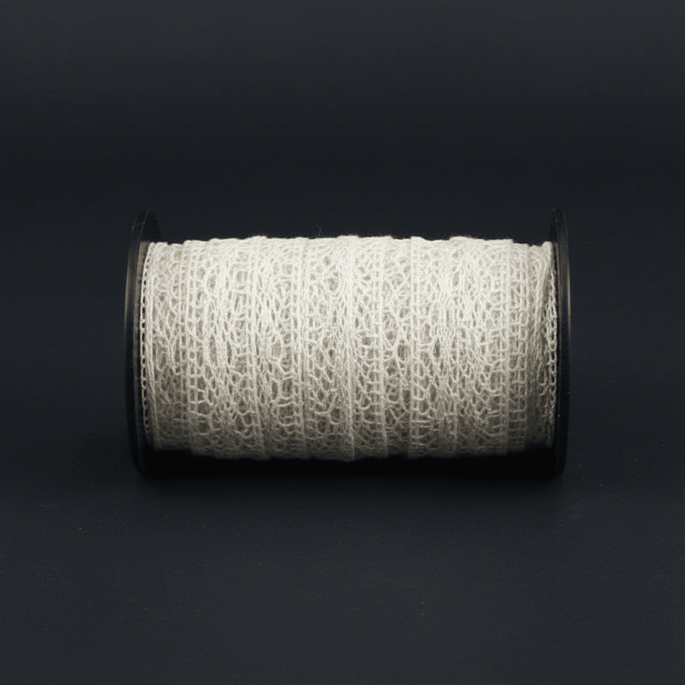 White Dyeable Crochet lace (Width : 4 CM & Sku: K-10)
