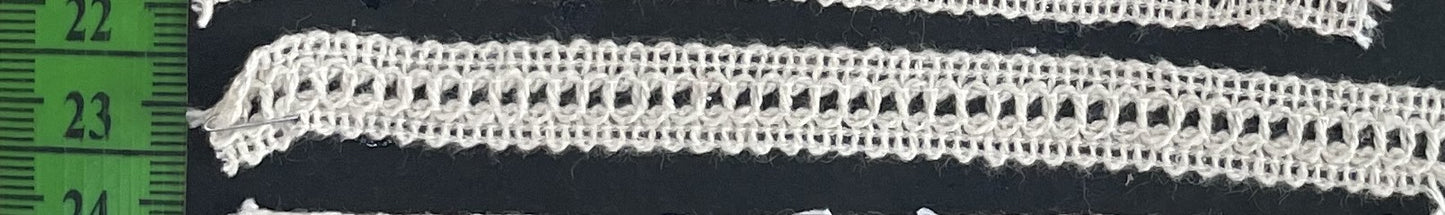 White Dyeable Crochet lace (Sku: K-14)