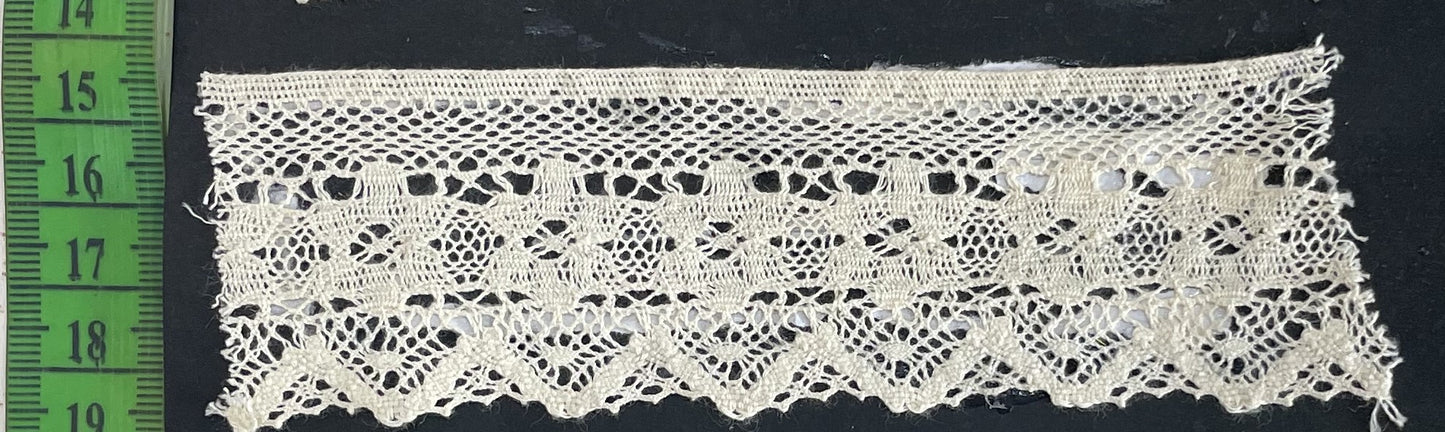 White Dyeable Crochet lace (Sku: K-25)